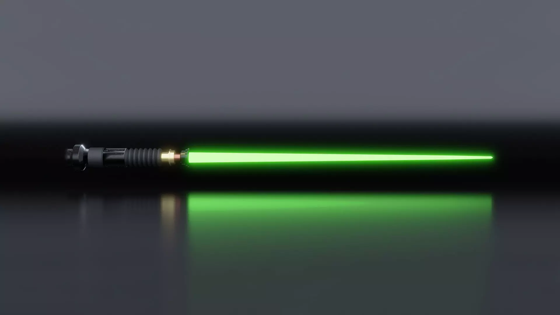 Lightsaber star wars force awakens 3D model_0