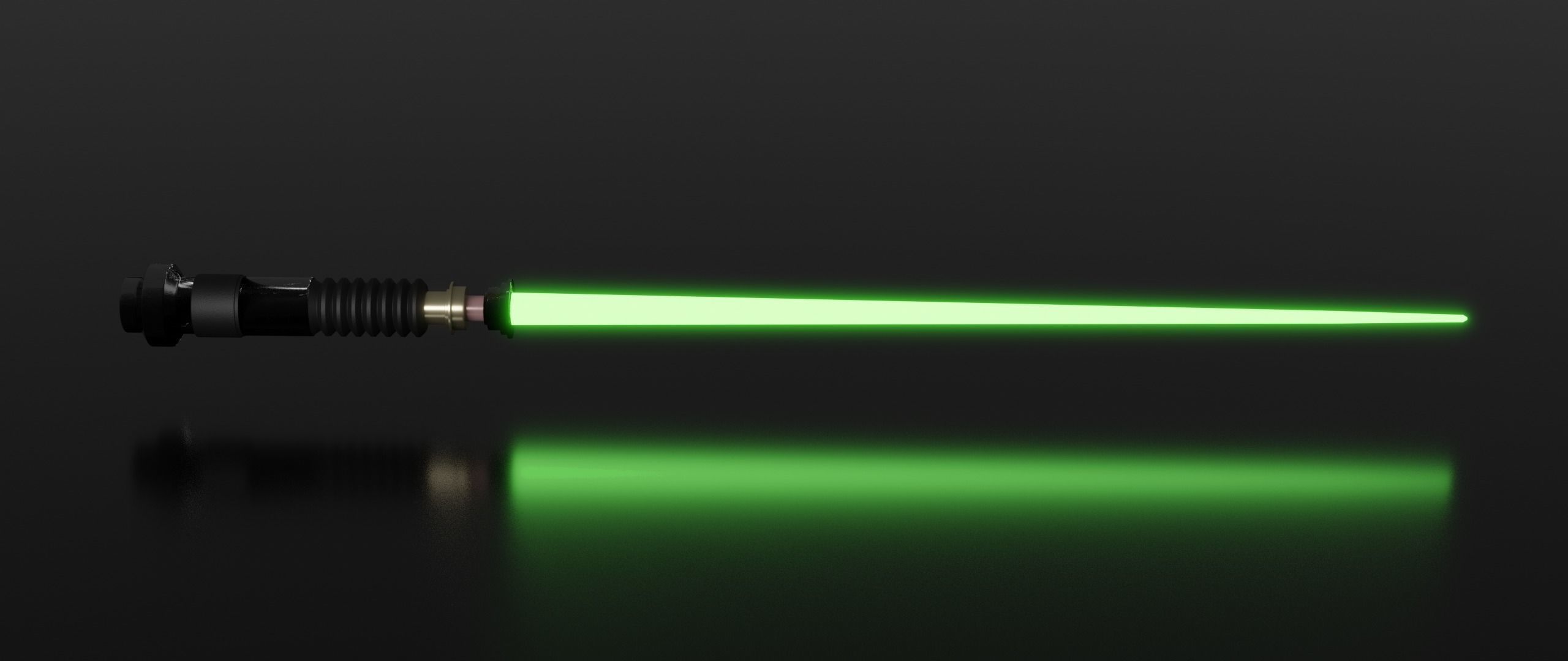Lightsaber star wars force awakens 3D model_7