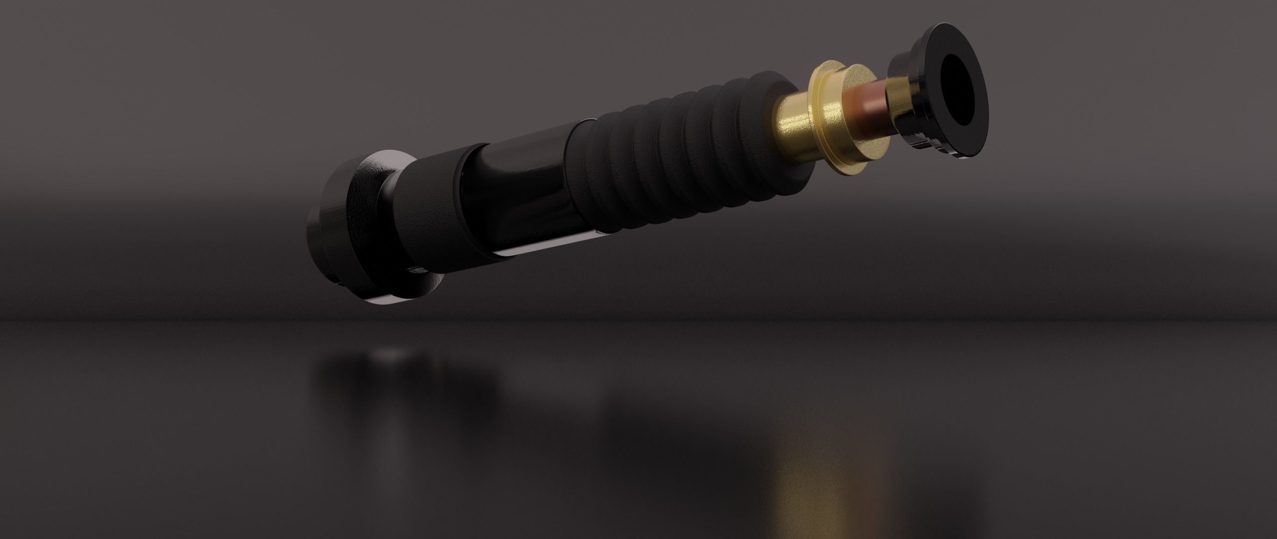 Lightsaber star wars force awakens 3D model_2