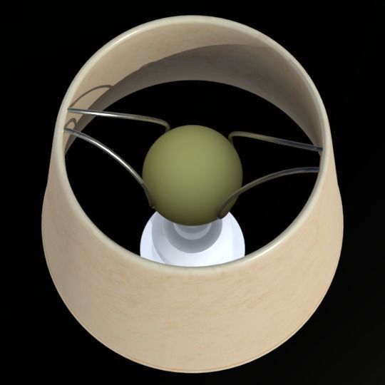 Table Lamp Free 3D model_4