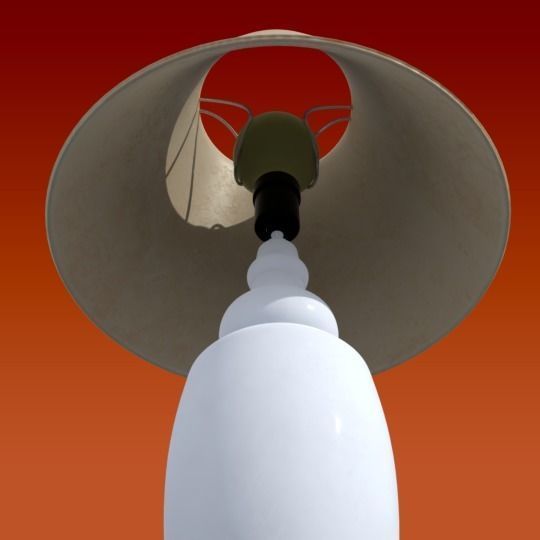 Table Lamp Free 3D model_3
