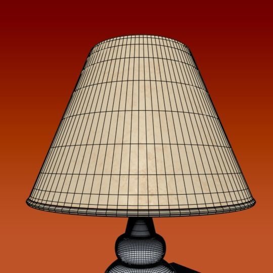 Table Lamp Free 3D model_6