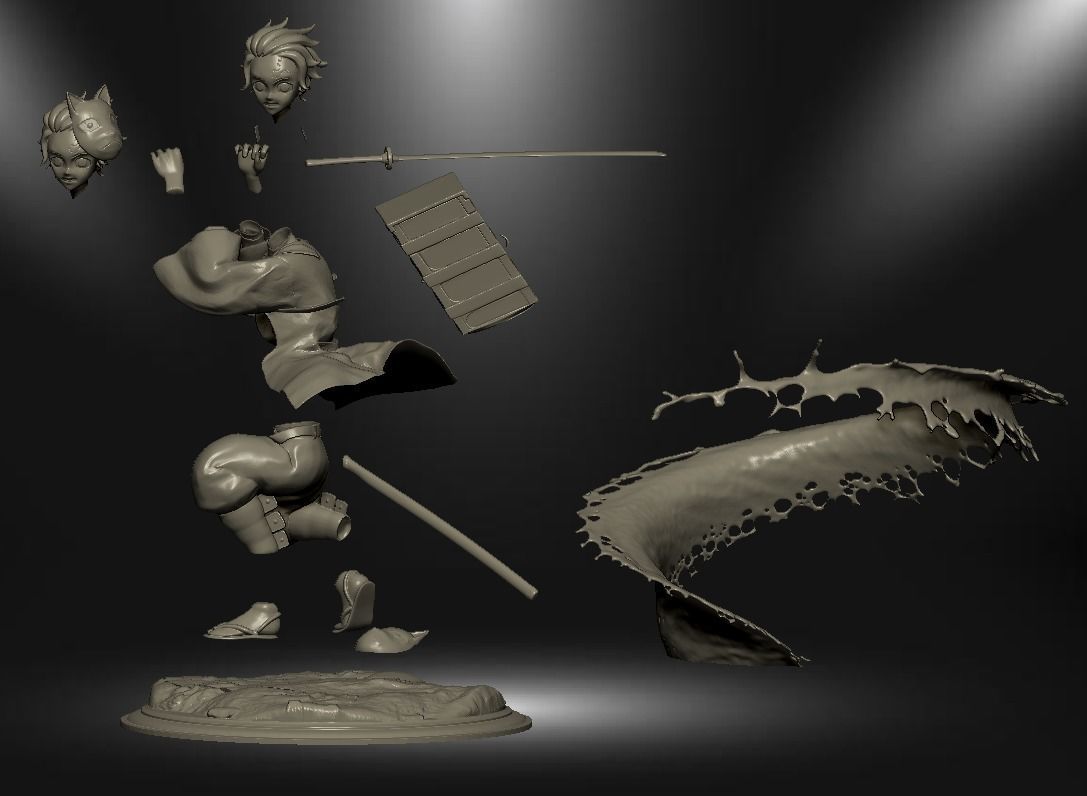 Tanjiro Kamado 3D print model_9