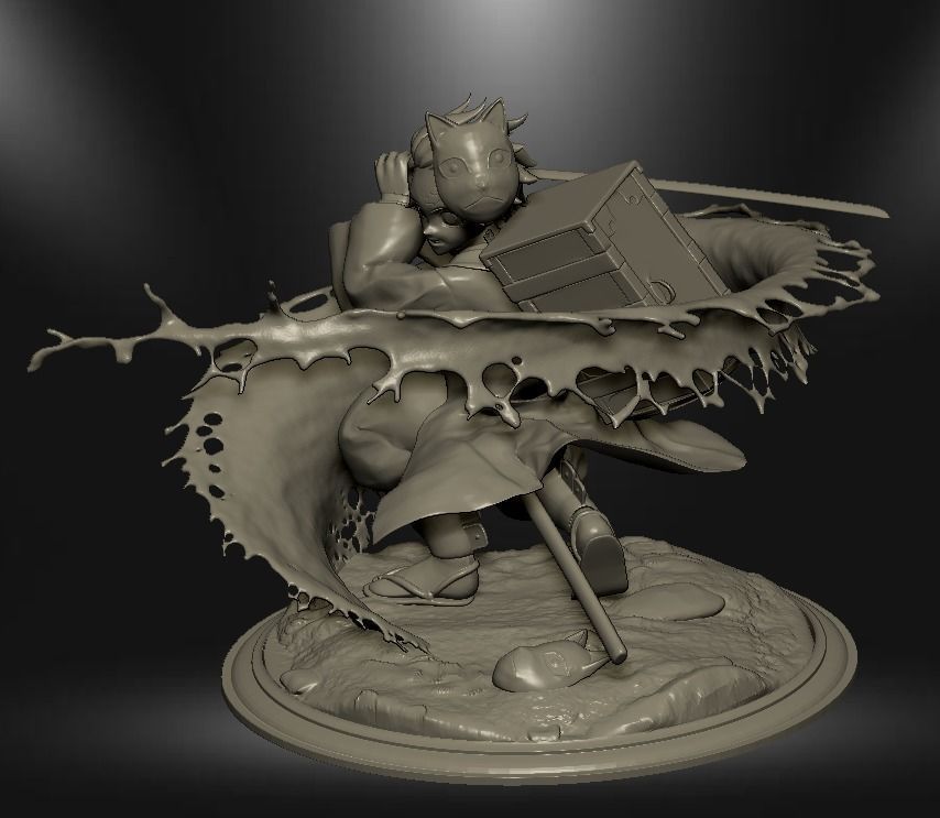 Tanjiro Kamado 3D print model_1