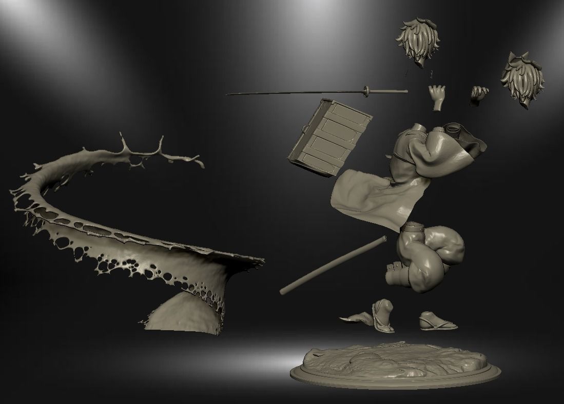 Tanjiro Kamado 3D print model_10