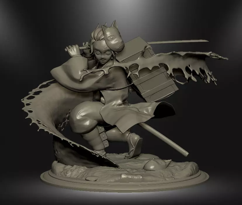 Tanjiro Kamado 3D print model_0