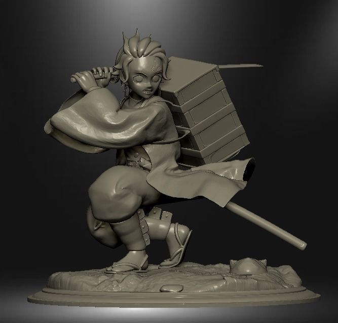 Tanjiro Kamado 3D print model_5