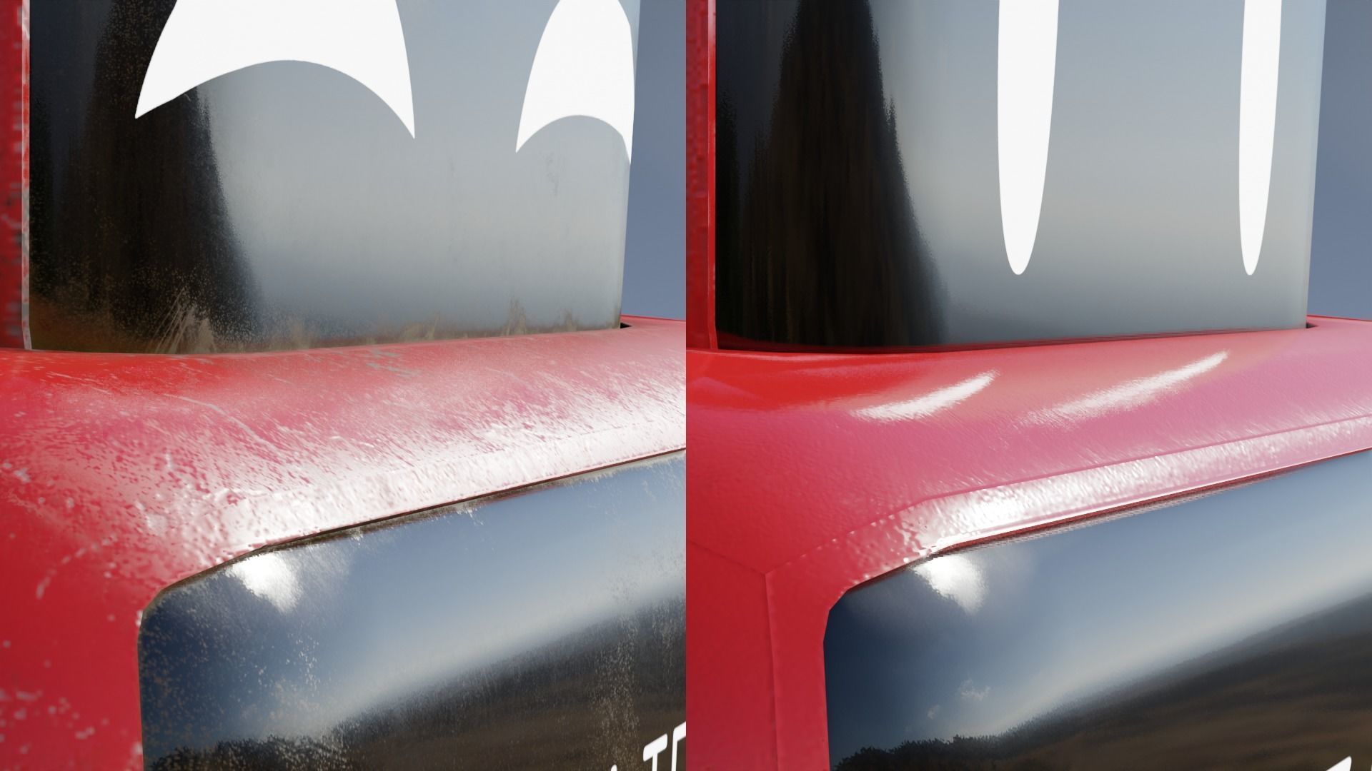 Cartoon Small Futuristic Robot Low-poly 3D model_10