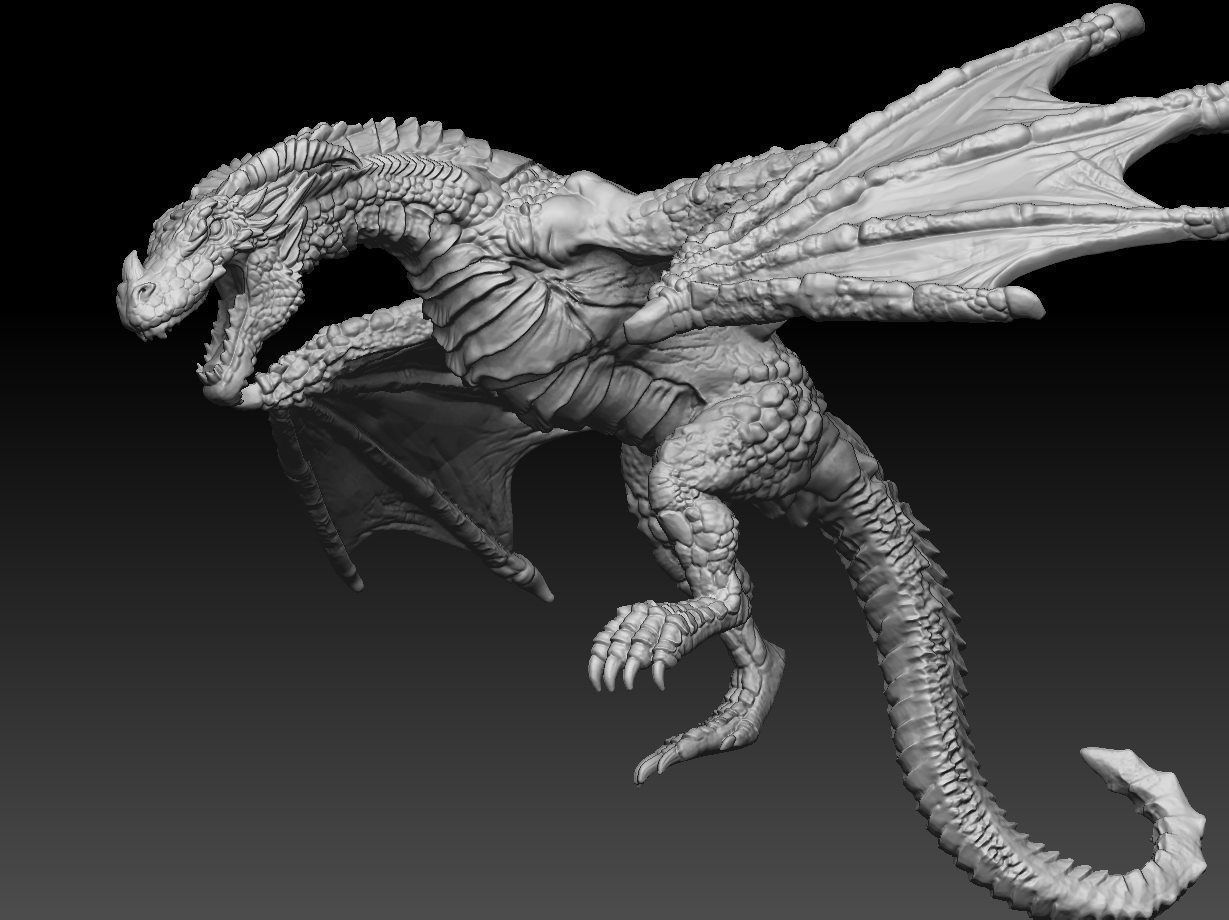 3 Dragon 3D print model_2