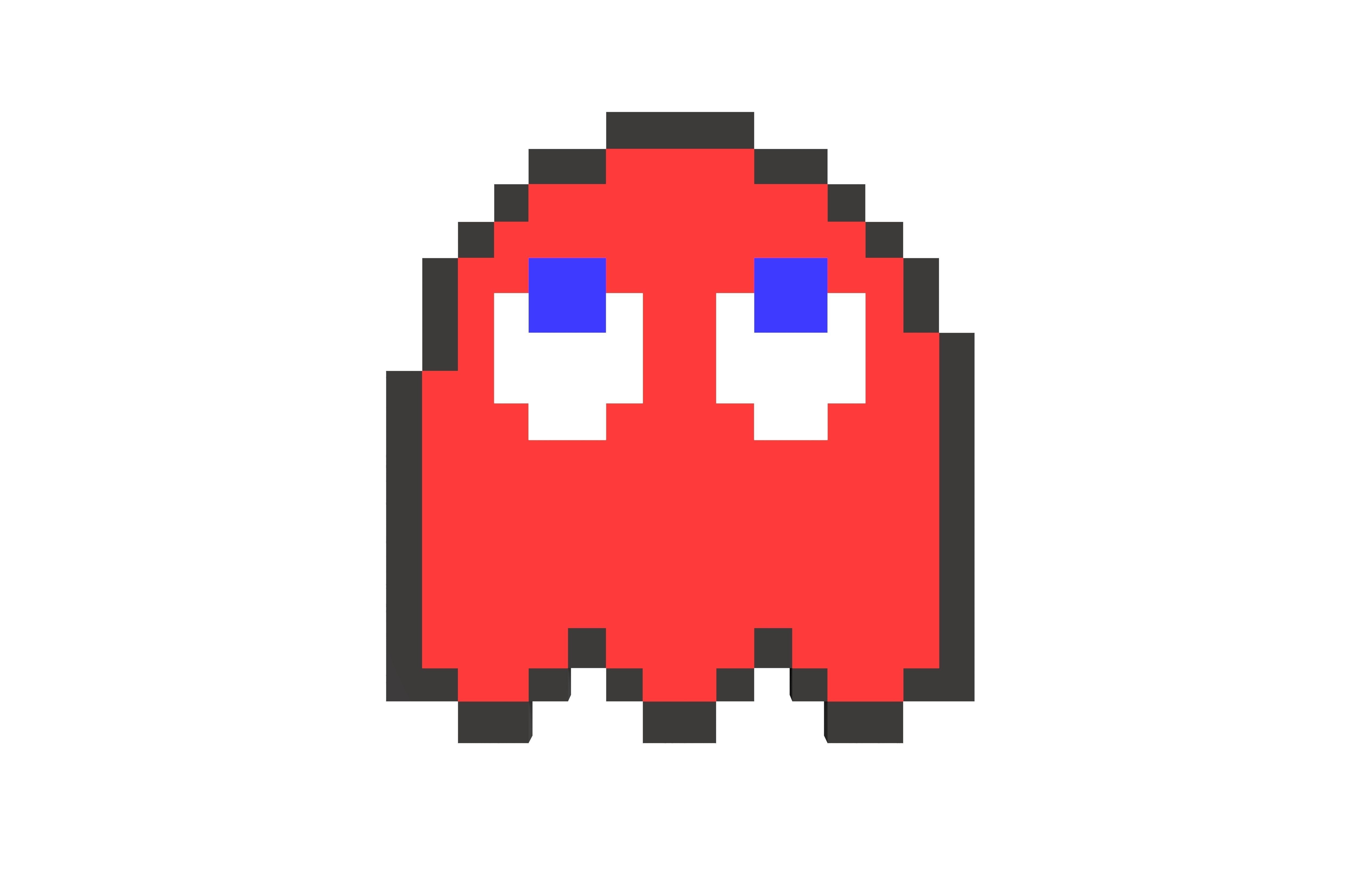 Pixel Blinky v1 003 Low-poly 3D model_1