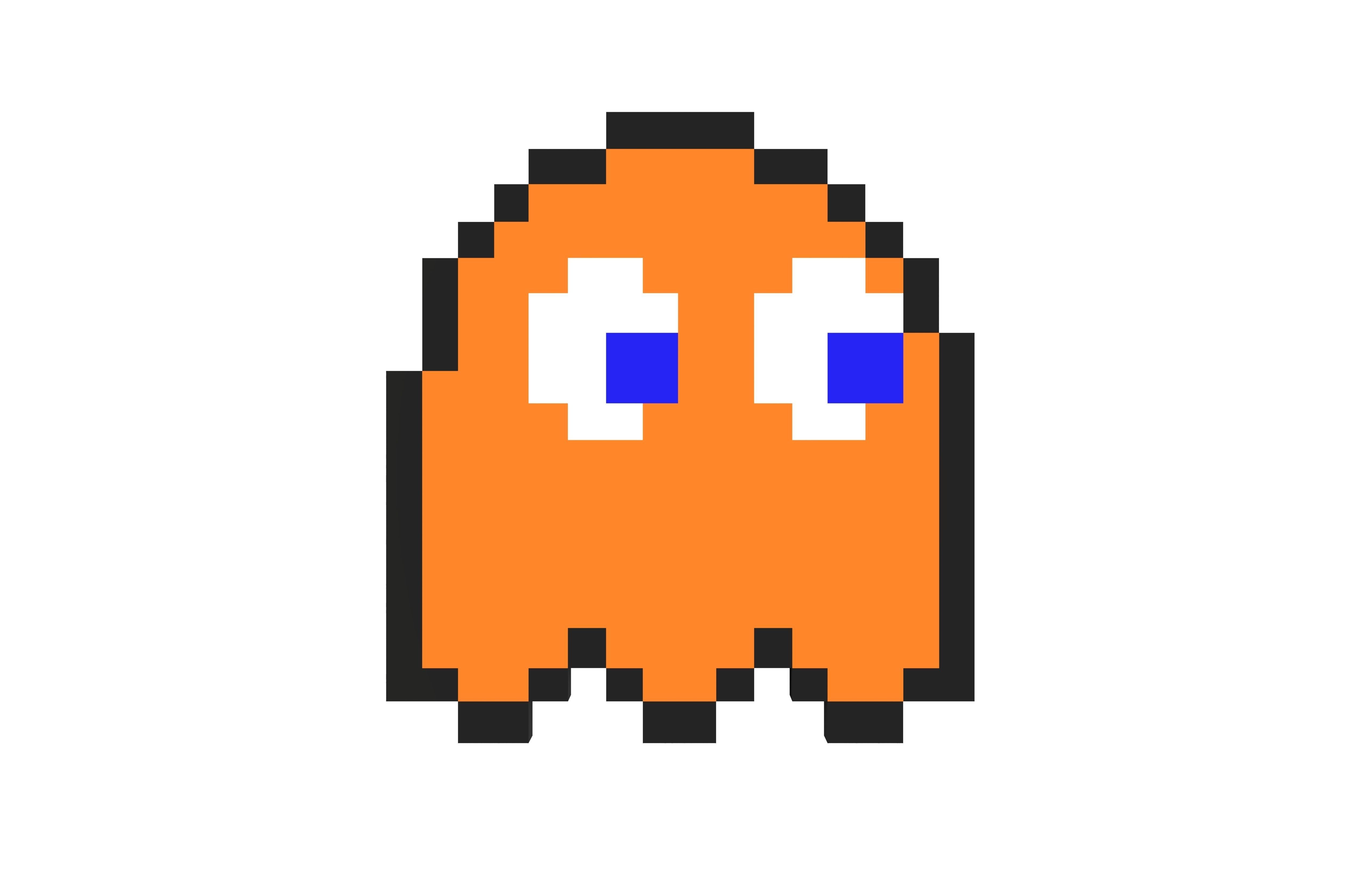 Pixel Clyde v1 001 Low-poly 3D model_1