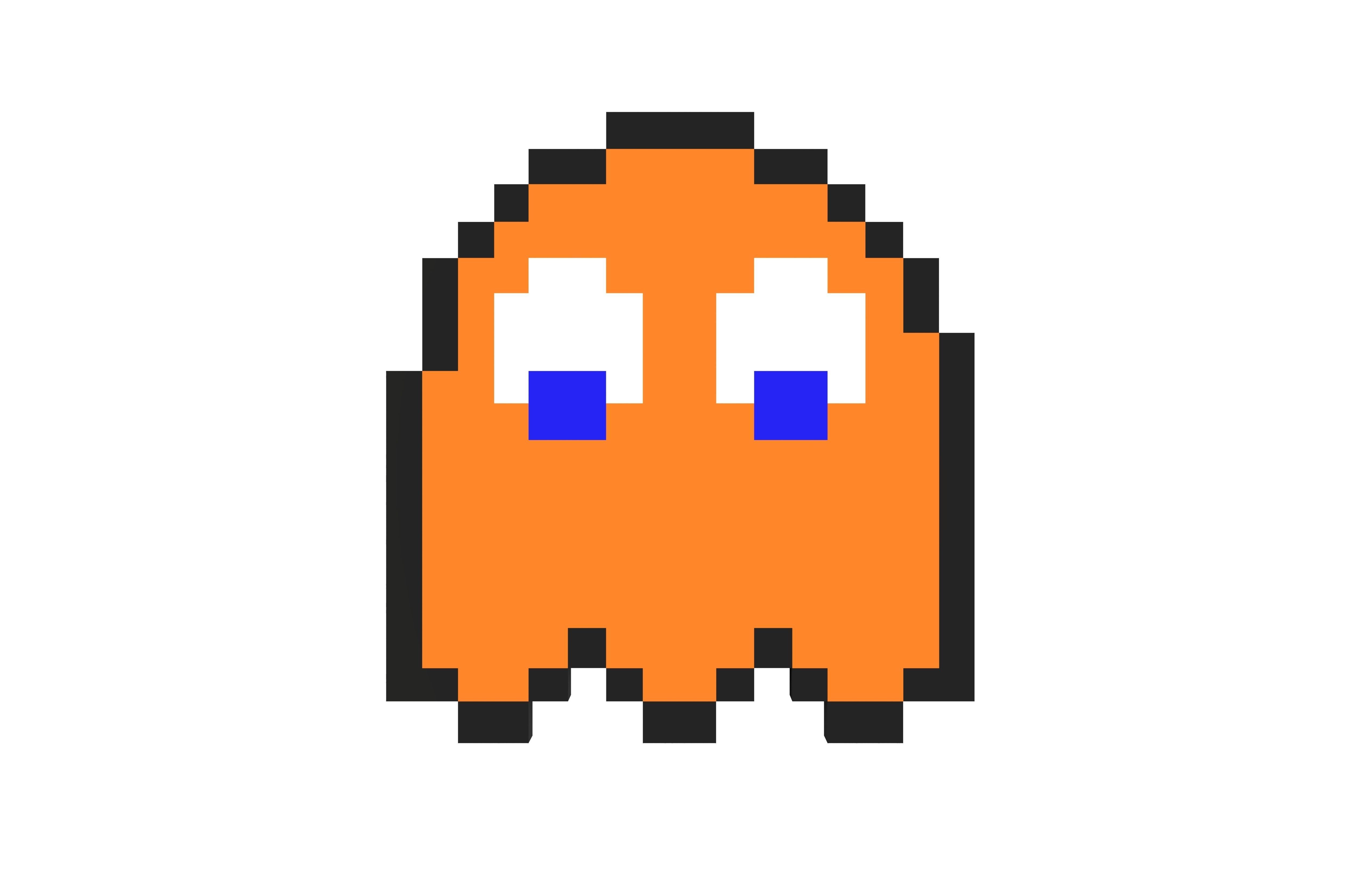 Pixel Clyde v1 002 Low-poly 3D model_1