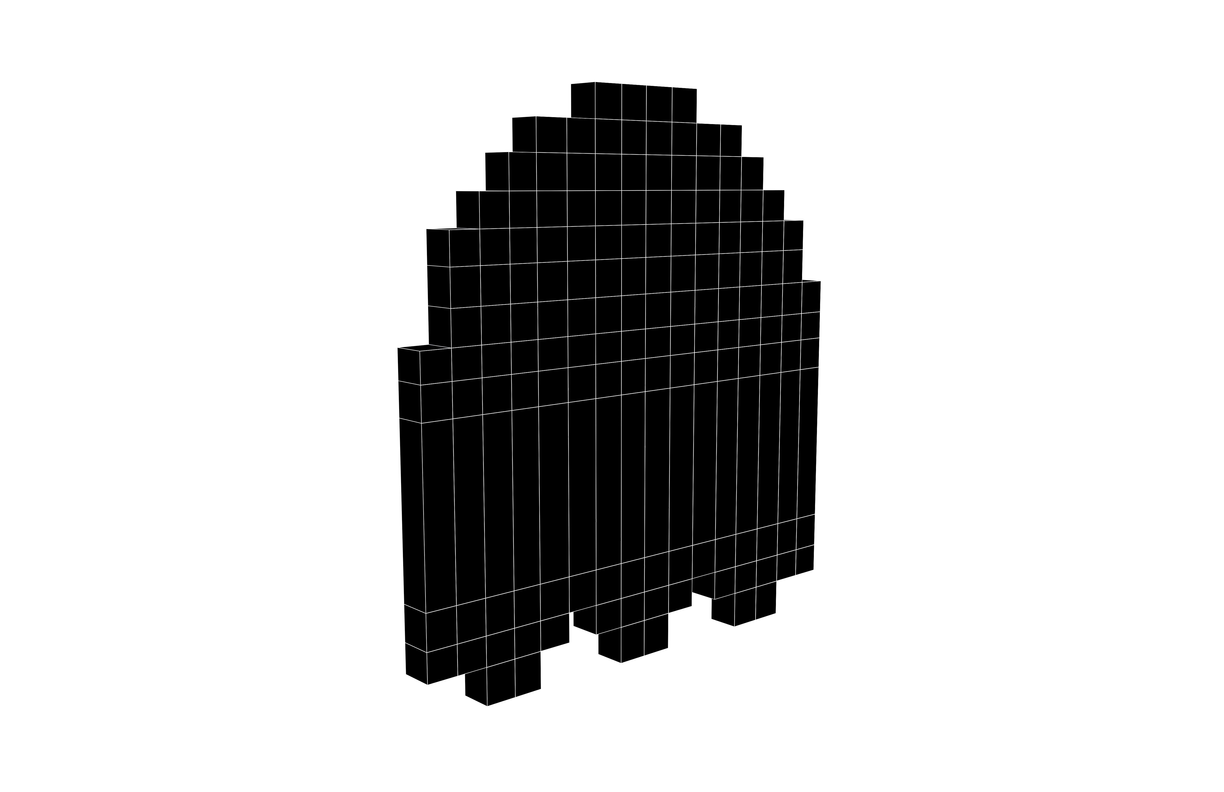 Pixel Iinky v1 004 Low-poly 3D model_7