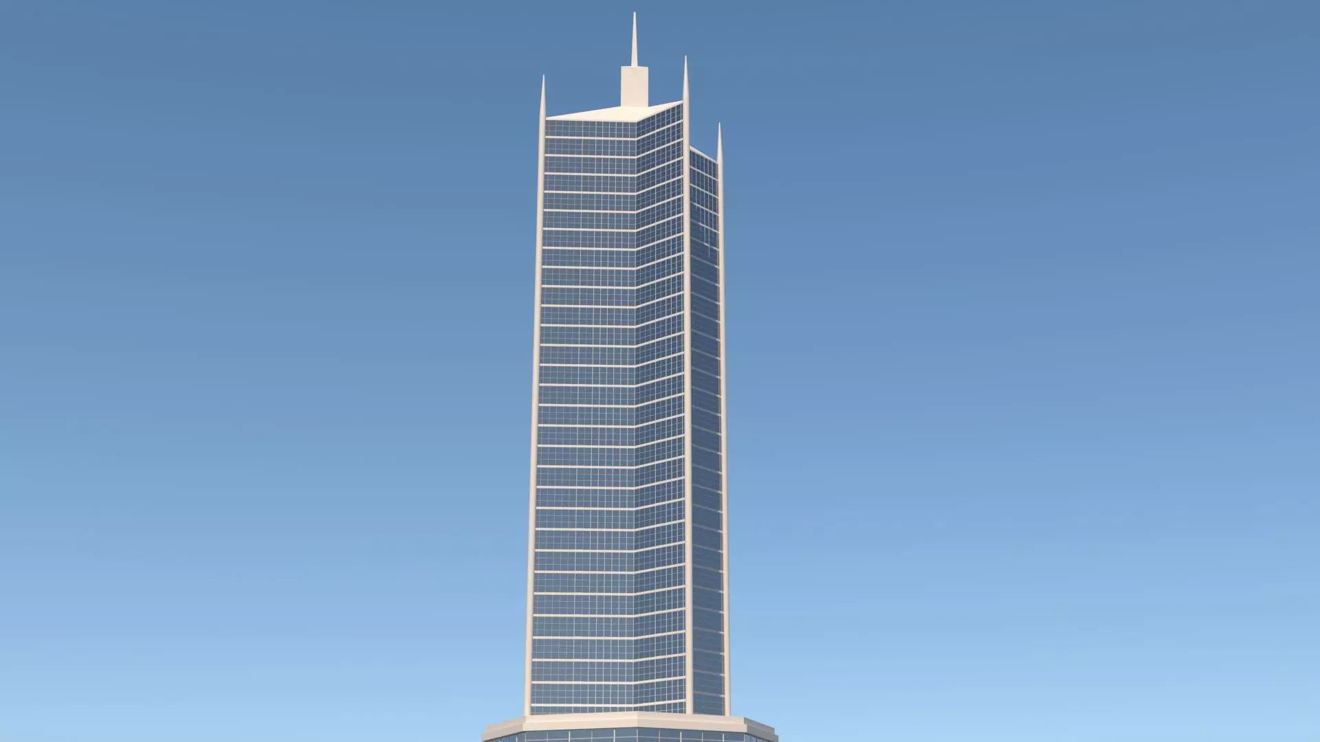 Skyscraper building Free 3D model