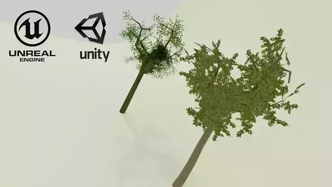 Low-poly Trees for Indie Games