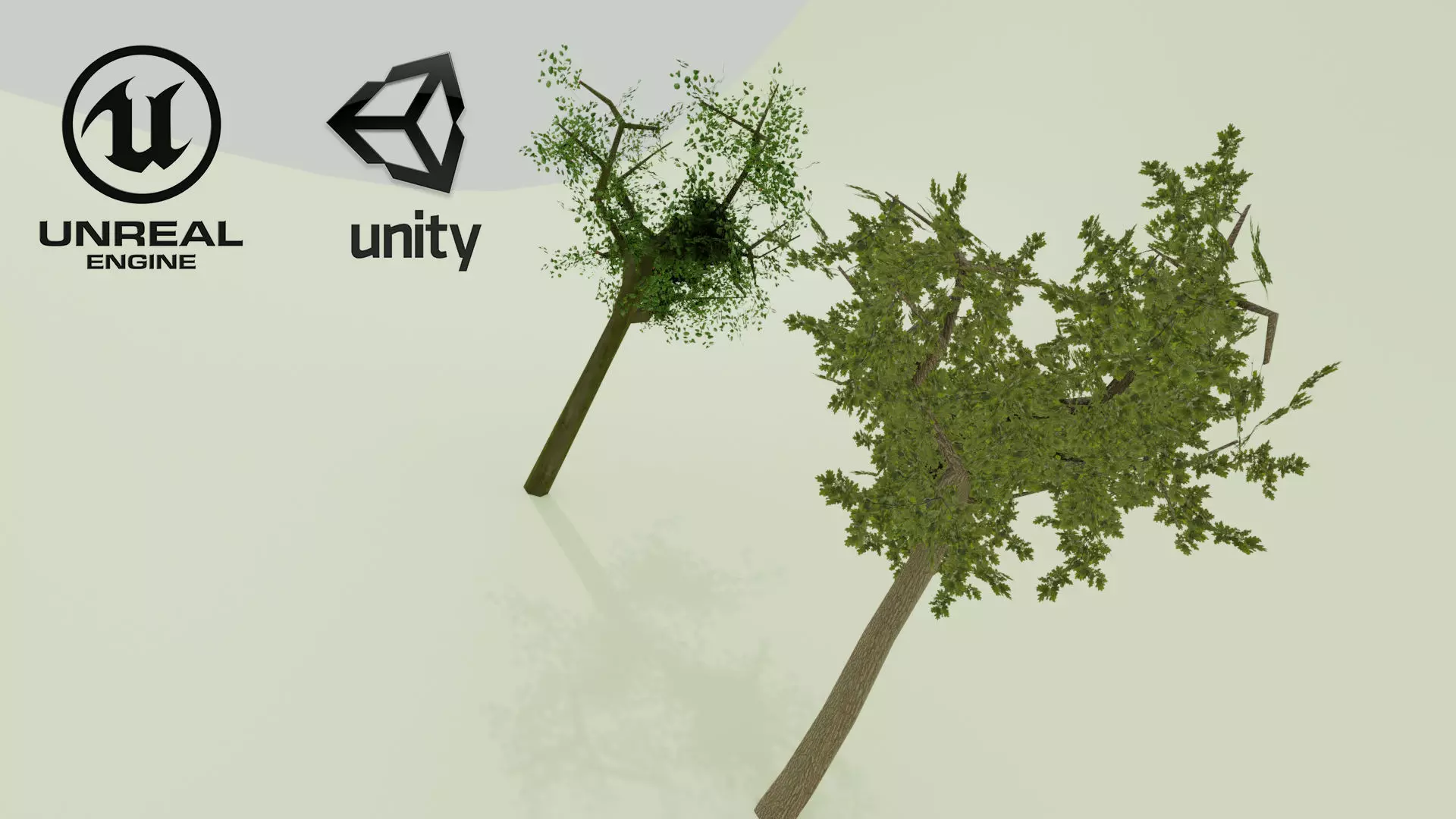 Low-poly Trees for Indie Games Low-poly 3D model_0