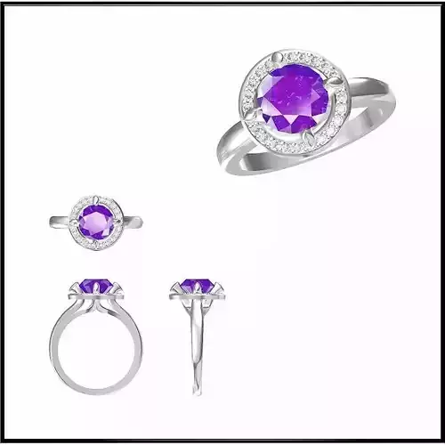 JCD Format Minimalist color stone rings for sale jewelry files