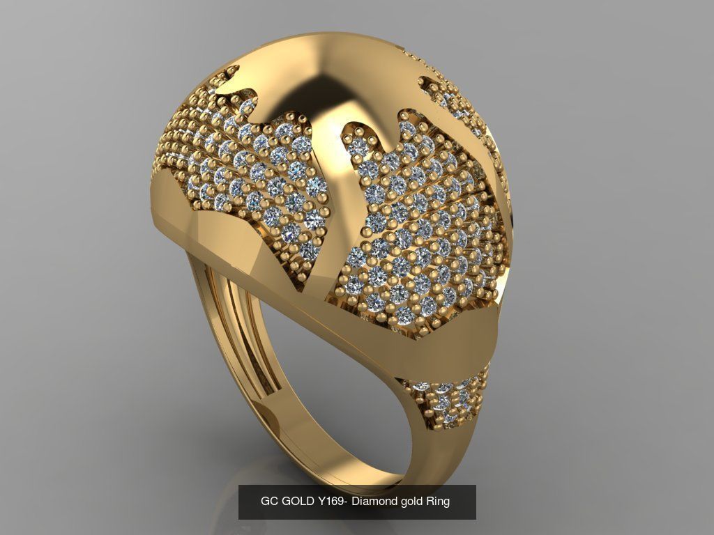 GC GOLD -Diamond gold  3D Model Collection_32