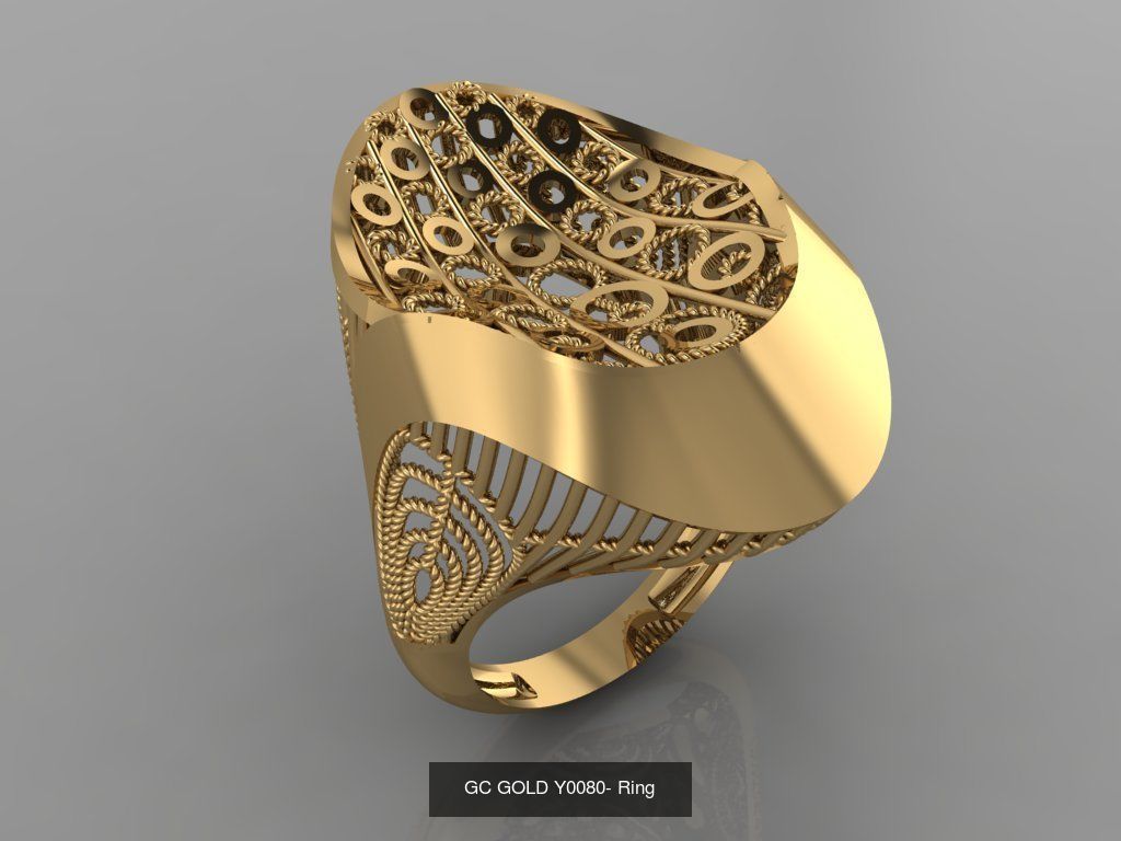 GC GOLD -Diamond gold  3D Model Collection_8