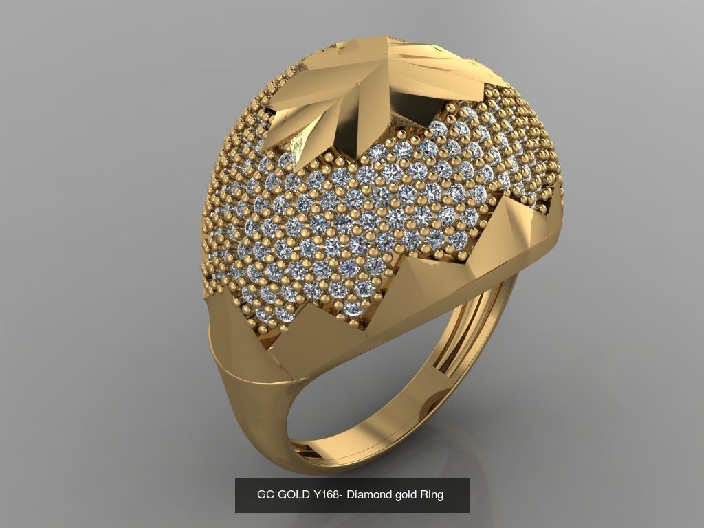 GC GOLD -Diamond gold  3D Model Collection_31
