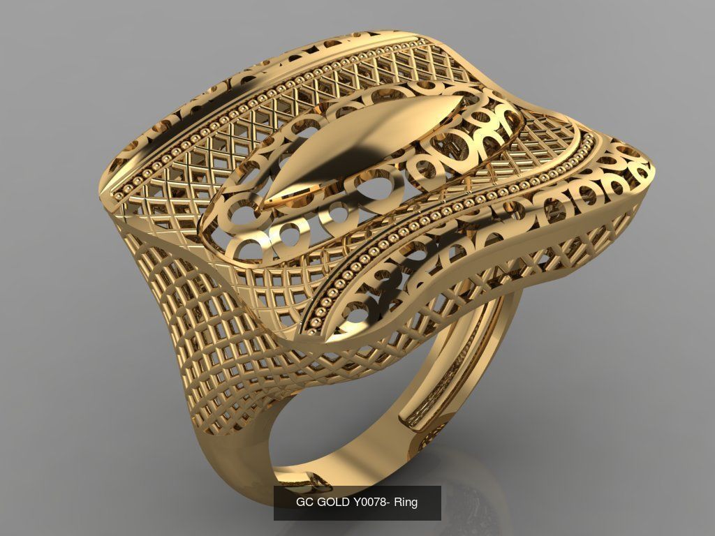 GC GOLD -Diamond gold  3D Model Collection_6