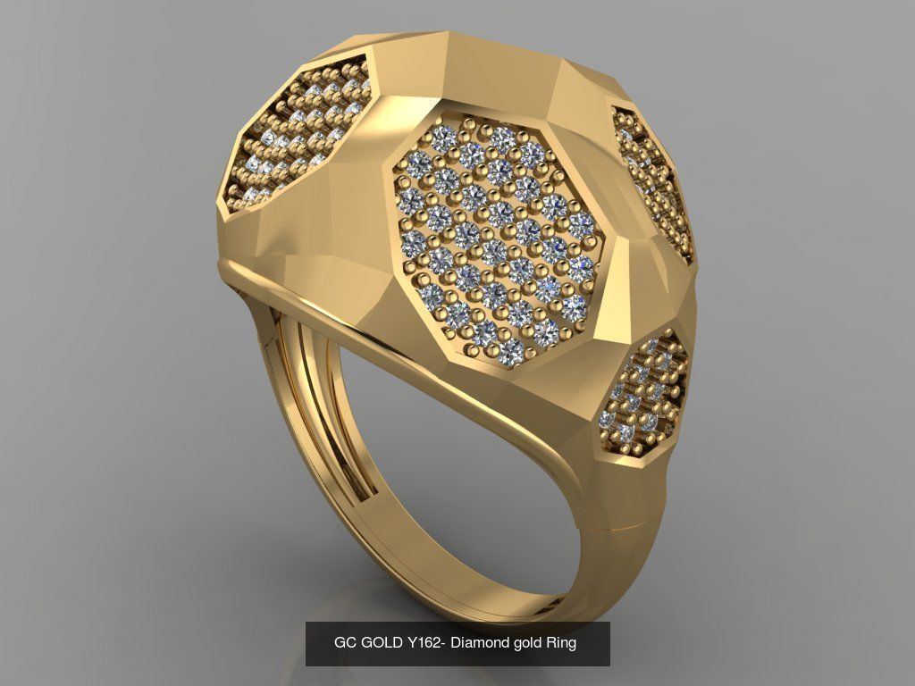 GC GOLD -Diamond gold  3D Model Collection_24