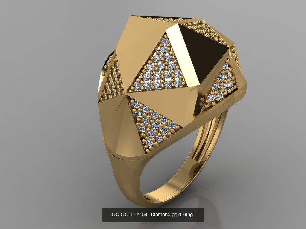 GC GOLD -Diamond gold  3D Model Collection_16