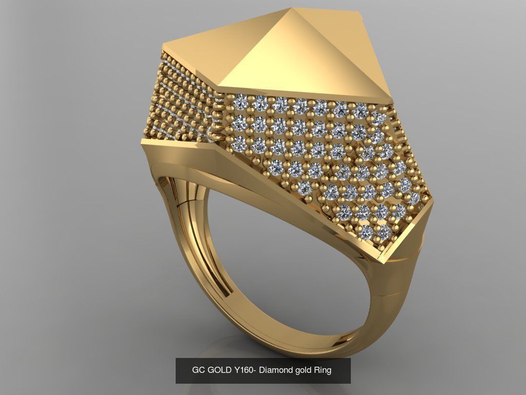 GC GOLD -Diamond gold  3D Model Collection_22