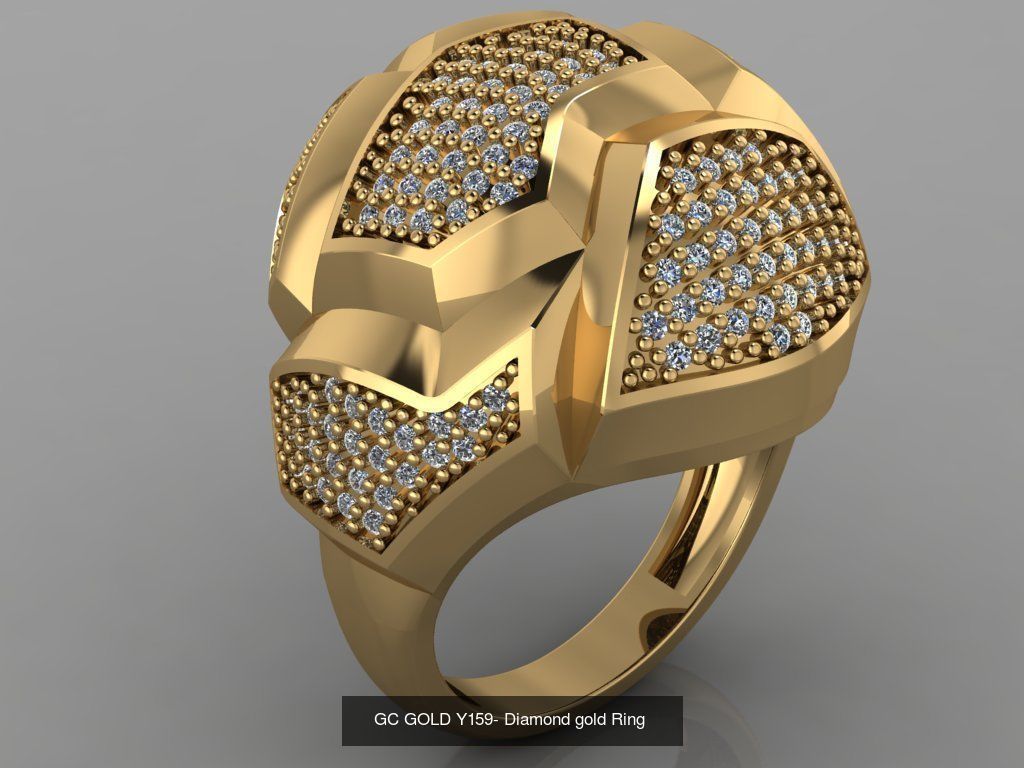 GC GOLD -Diamond gold  3D Model Collection_21