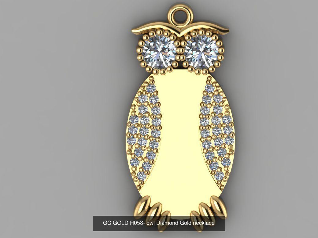 GC GOLD - Diamond gold  3D Model Collection_90