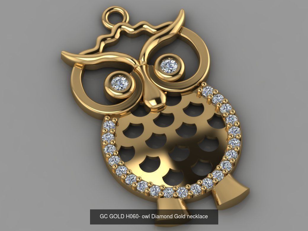 GC GOLD - Diamond gold  3D Model Collection_92