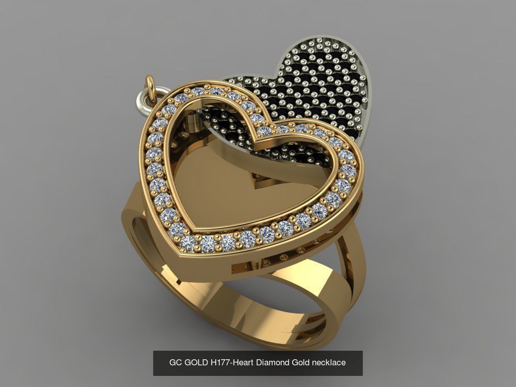 GC GOLD - Diamond gold  3D Model Collection_209