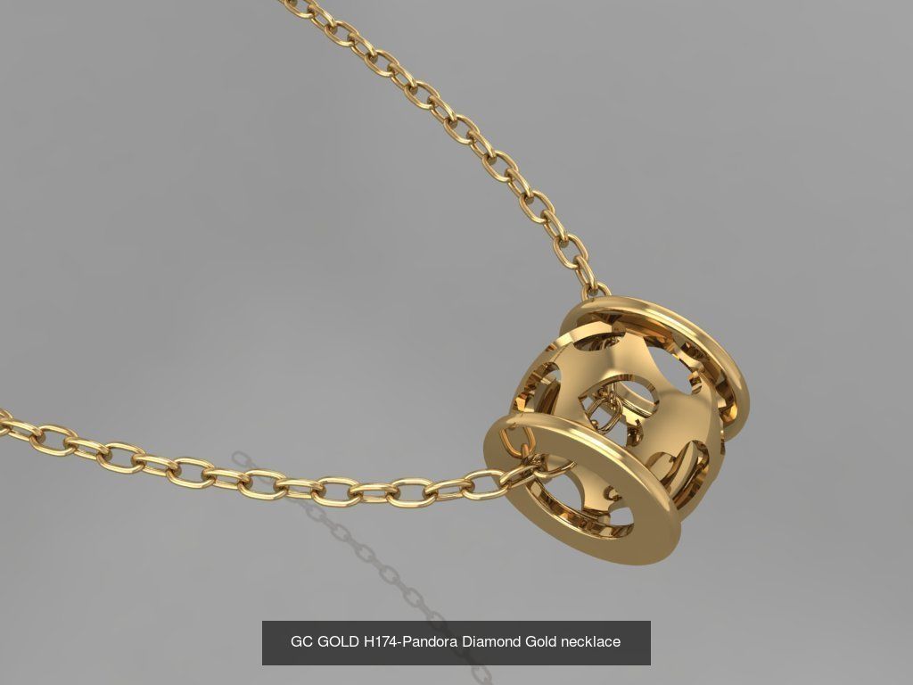 GC GOLD - Diamond gold  3D Model Collection_206