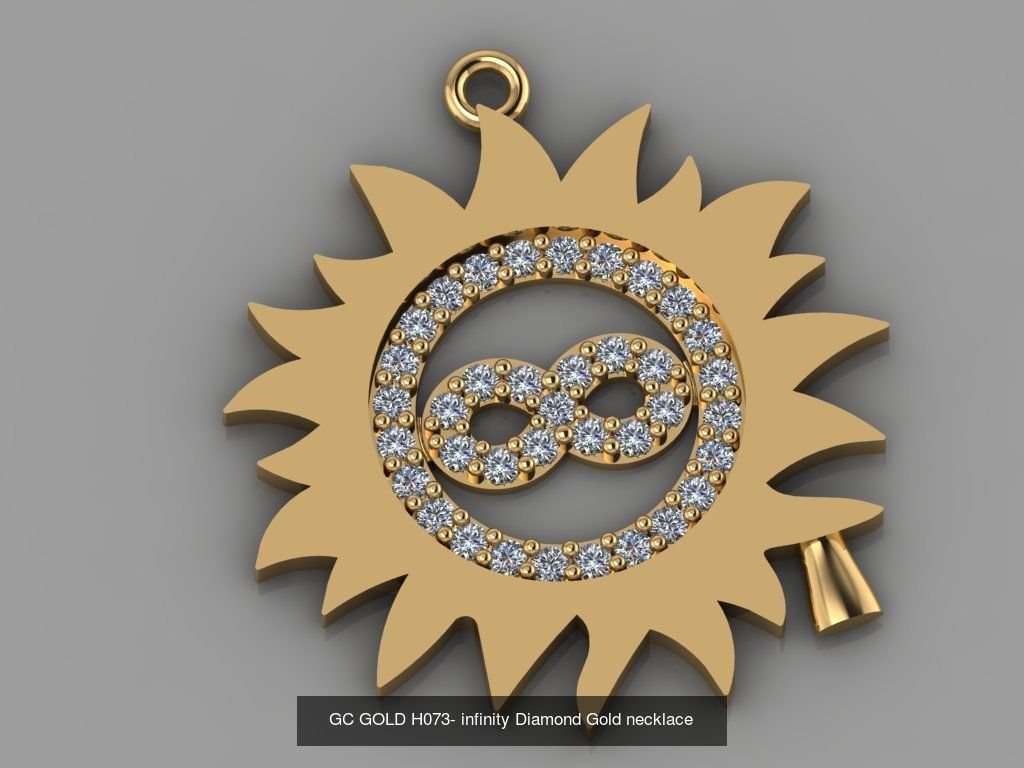 GC GOLD - Diamond gold  3D Model Collection_104