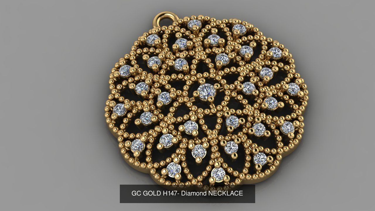 GC GOLD - Diamond gold  3D Model Collection_178