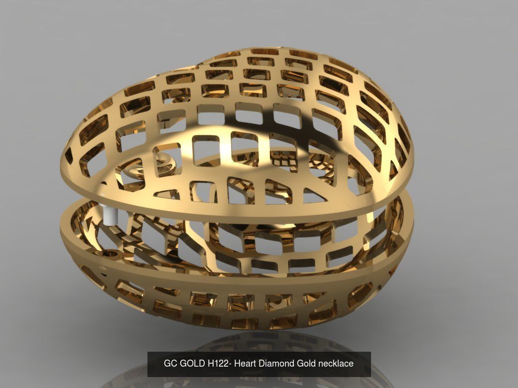 GC GOLD - Diamond gold  3D Model Collection_153