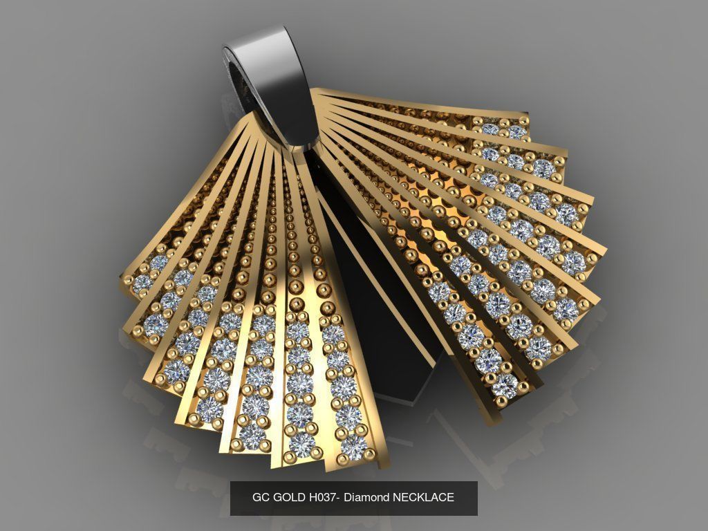 GC GOLD - Diamond gold  3D Model Collection_70