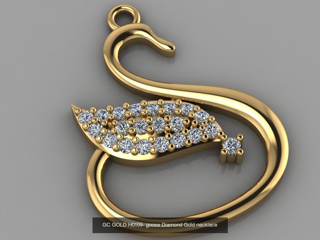GC GOLD - Diamond gold  3D Model Collection_140