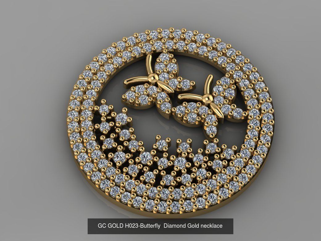 GC GOLD - Diamond gold  3D Model Collection_57