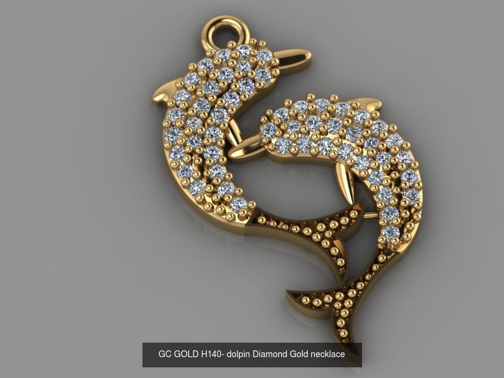 GC GOLD - Diamond gold  3D Model Collection_171