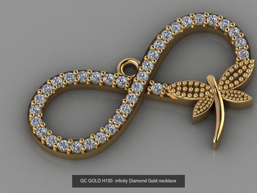 GC GOLD - Diamond gold  3D Model Collection_161