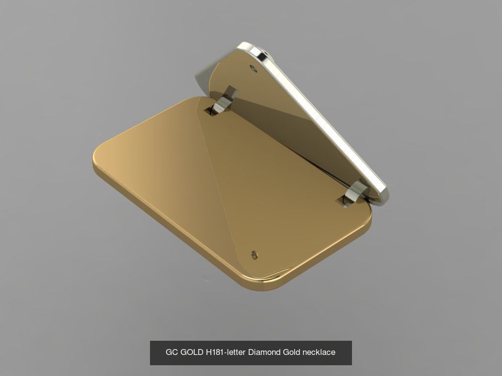 GC GOLD - Diamond gold  3D Model Collection_213