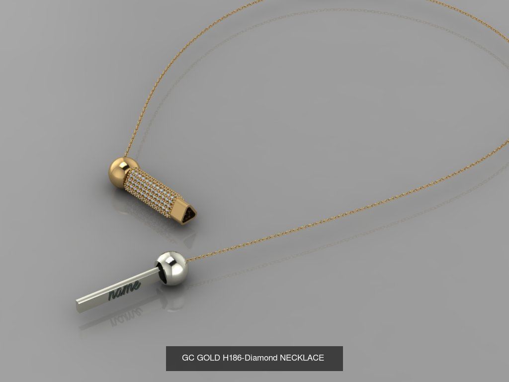 GC GOLD - Diamond gold  3D Model Collection_218