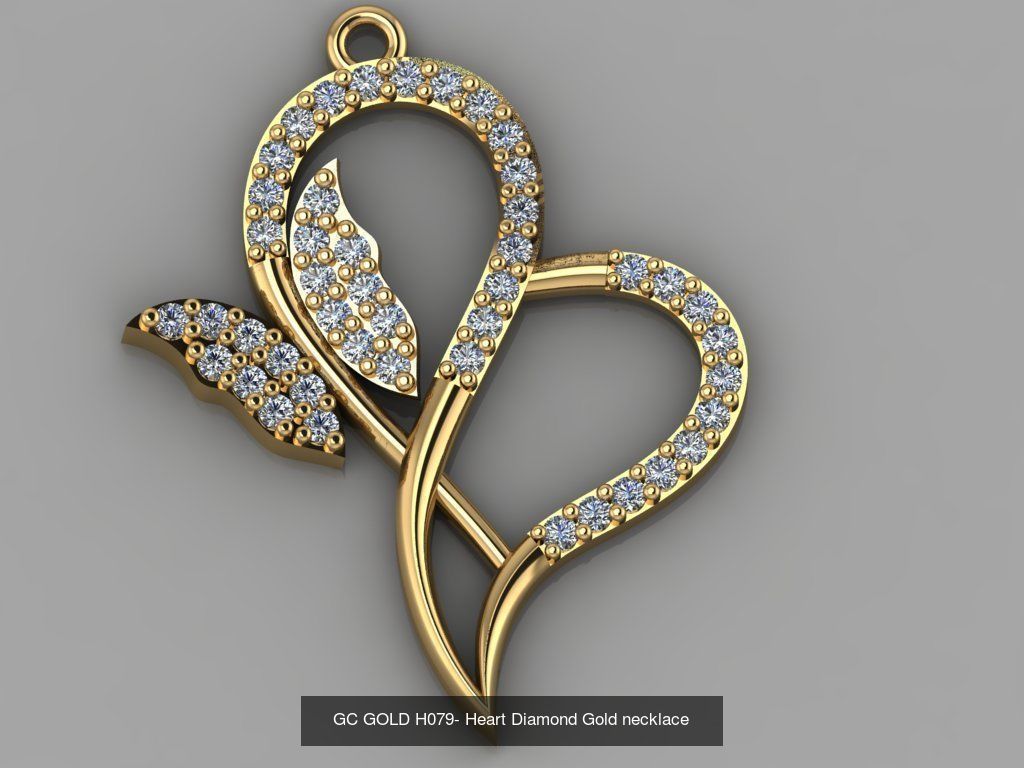 GC GOLD - Diamond gold  3D Model Collection_110
