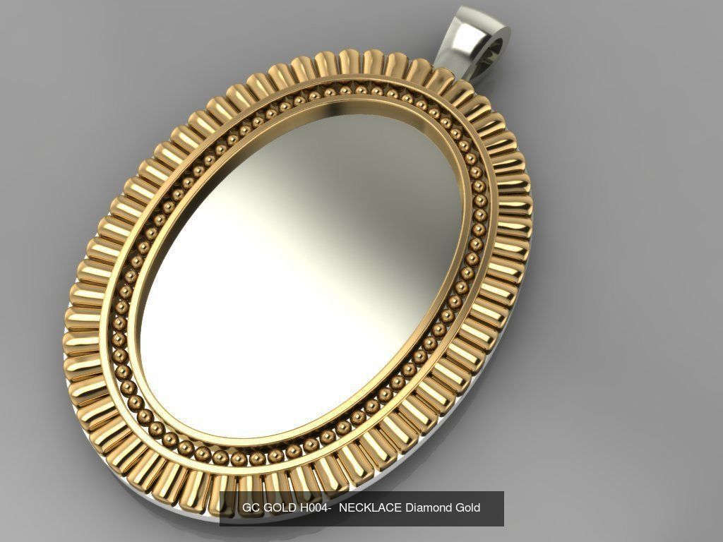 GC GOLD - Diamond gold  3D Model Collection_33