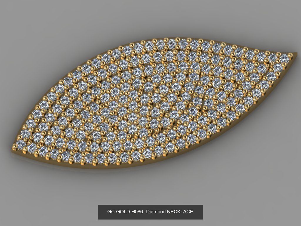 GC GOLD - Diamond gold  3D Model Collection_117