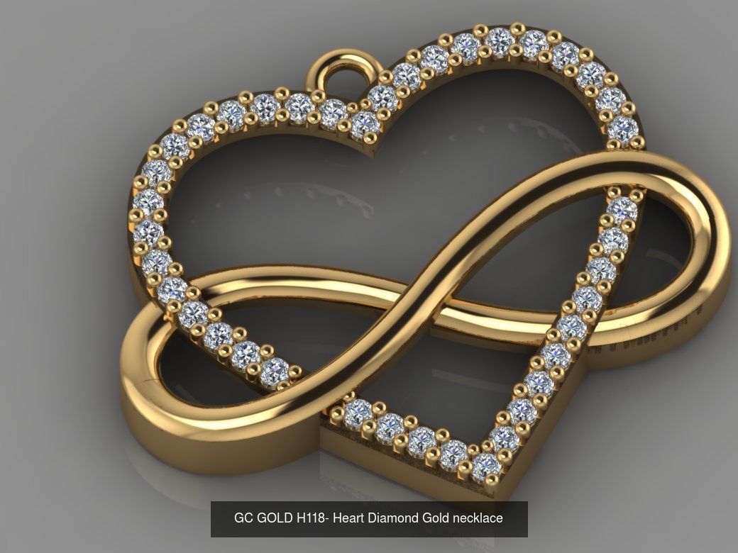 GC GOLD - Diamond gold  3D Model Collection_149