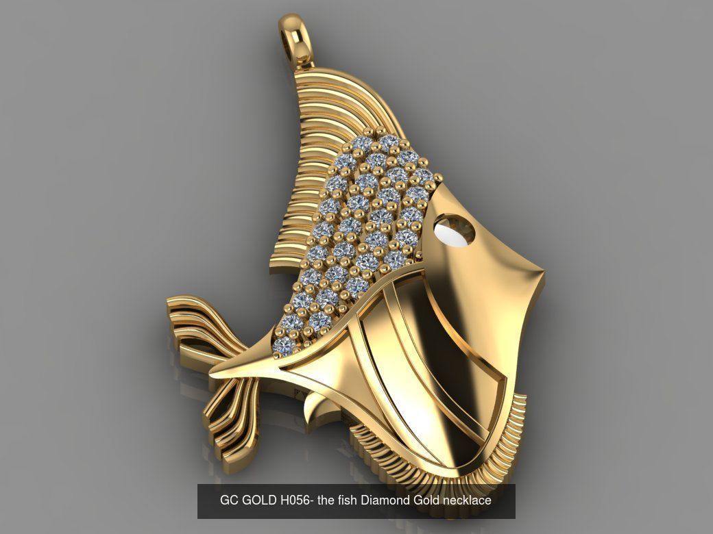 GC GOLD - Diamond gold  3D Model Collection_88