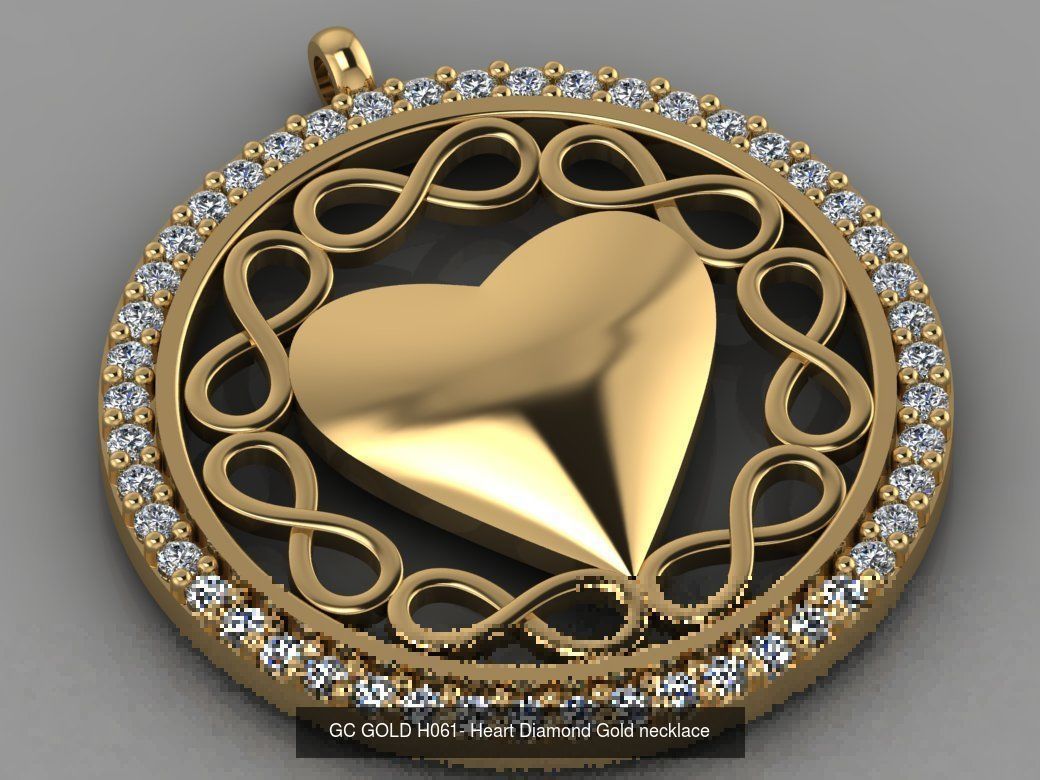 GC GOLD - Diamond gold  3D Model Collection_93