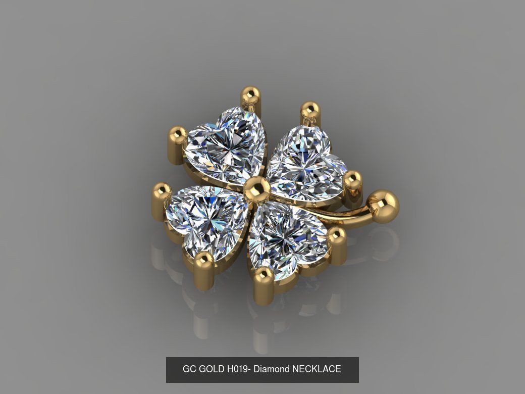 GC GOLD - Diamond gold  3D Model Collection_53